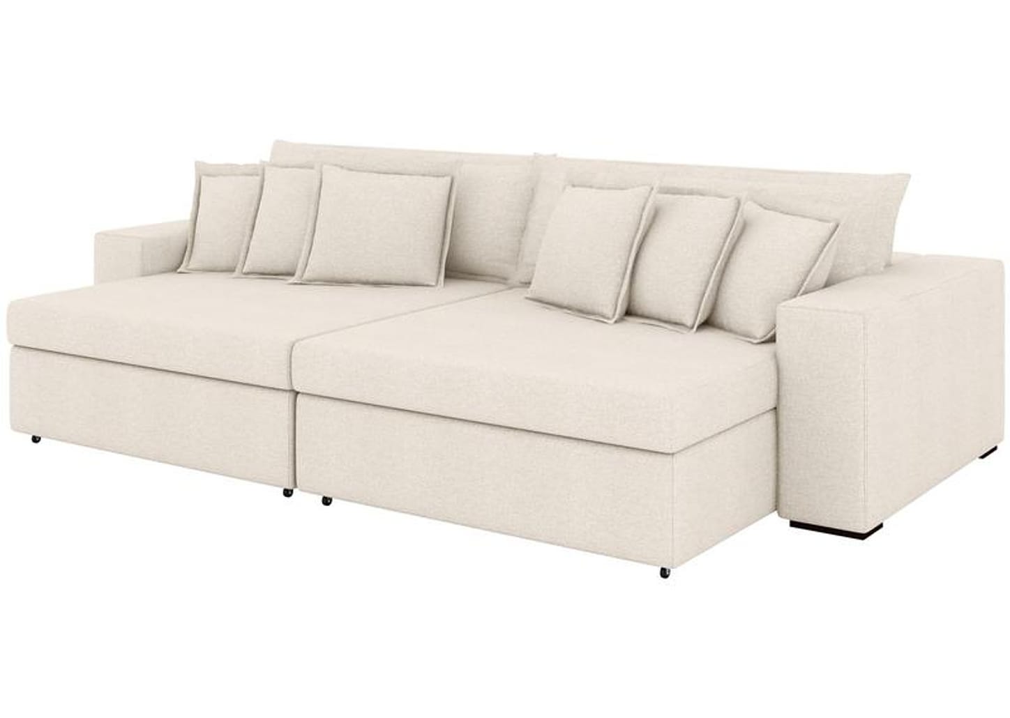 Sofá 4 Lugares Retrátil Reclinável Bouclé Mediterrâneo Parma Flexforma Estofados