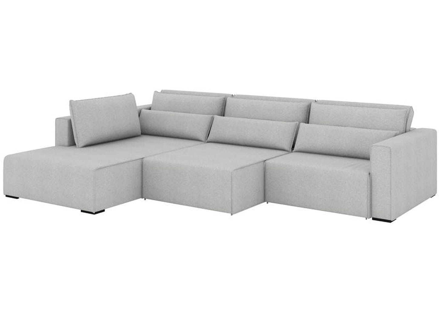 Sofá 6 Lugares Retrátil Reclinável Mediterrâneo Abruzzo Flexforma Estofados