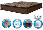Colchão Queen Umaflex de Molas Ensacadas 29x158x198cm Resistence