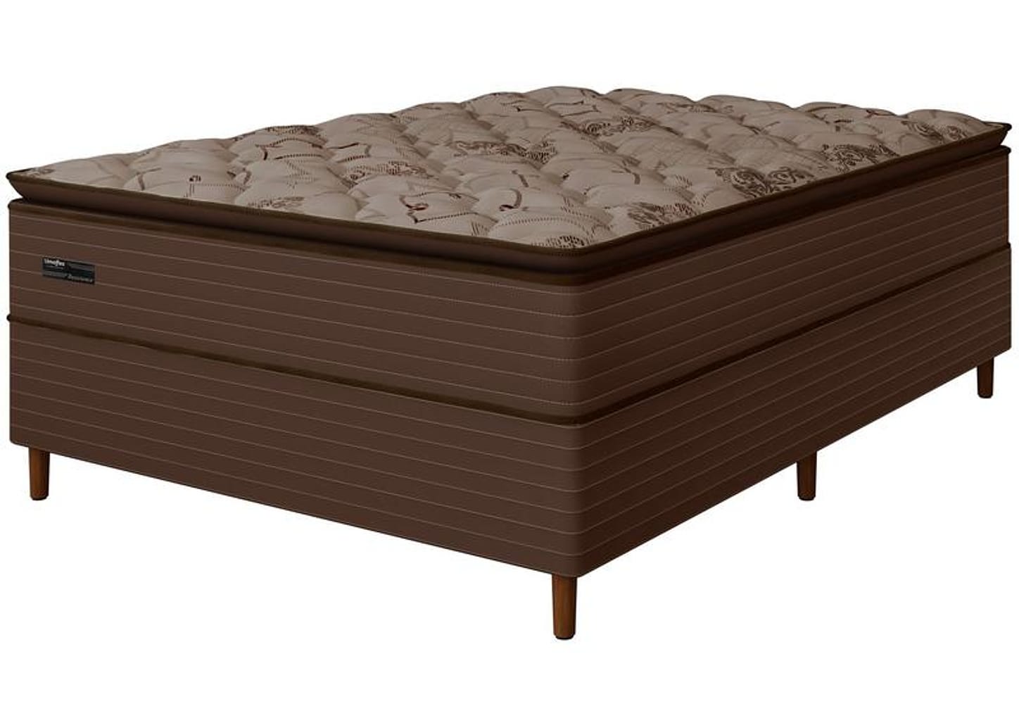 Base Cama Box Casal Umaflex 38x138x188cm Resistence