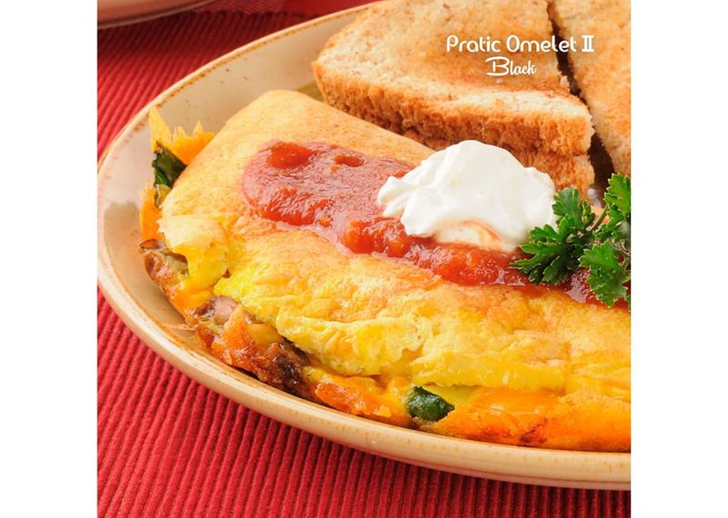 Omeleteira Elétrica Mondial Omelet Pratic OM-04-BI Preto e Prata