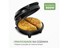 Omeleteira Elétrica Mondial Omelet Pratic OM-04-BI Preto e Prata