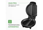 Omeleteira Elétrica Mondial Omelet Pratic OM-04-BI Preto e Prata