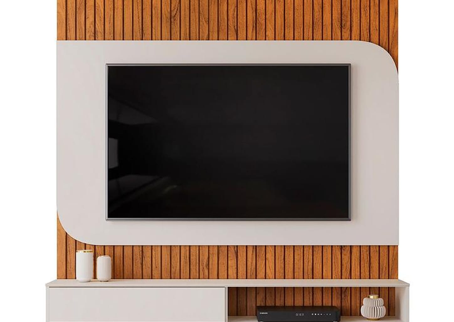 Painel para TV até 65" DJ Móveis Tom