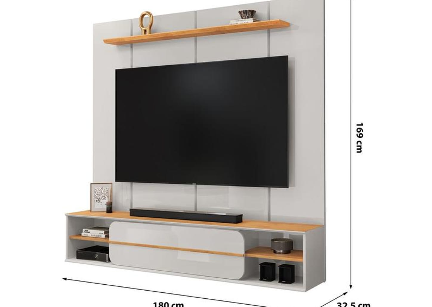 Painel para TV até 70" DJ Móveis Alana