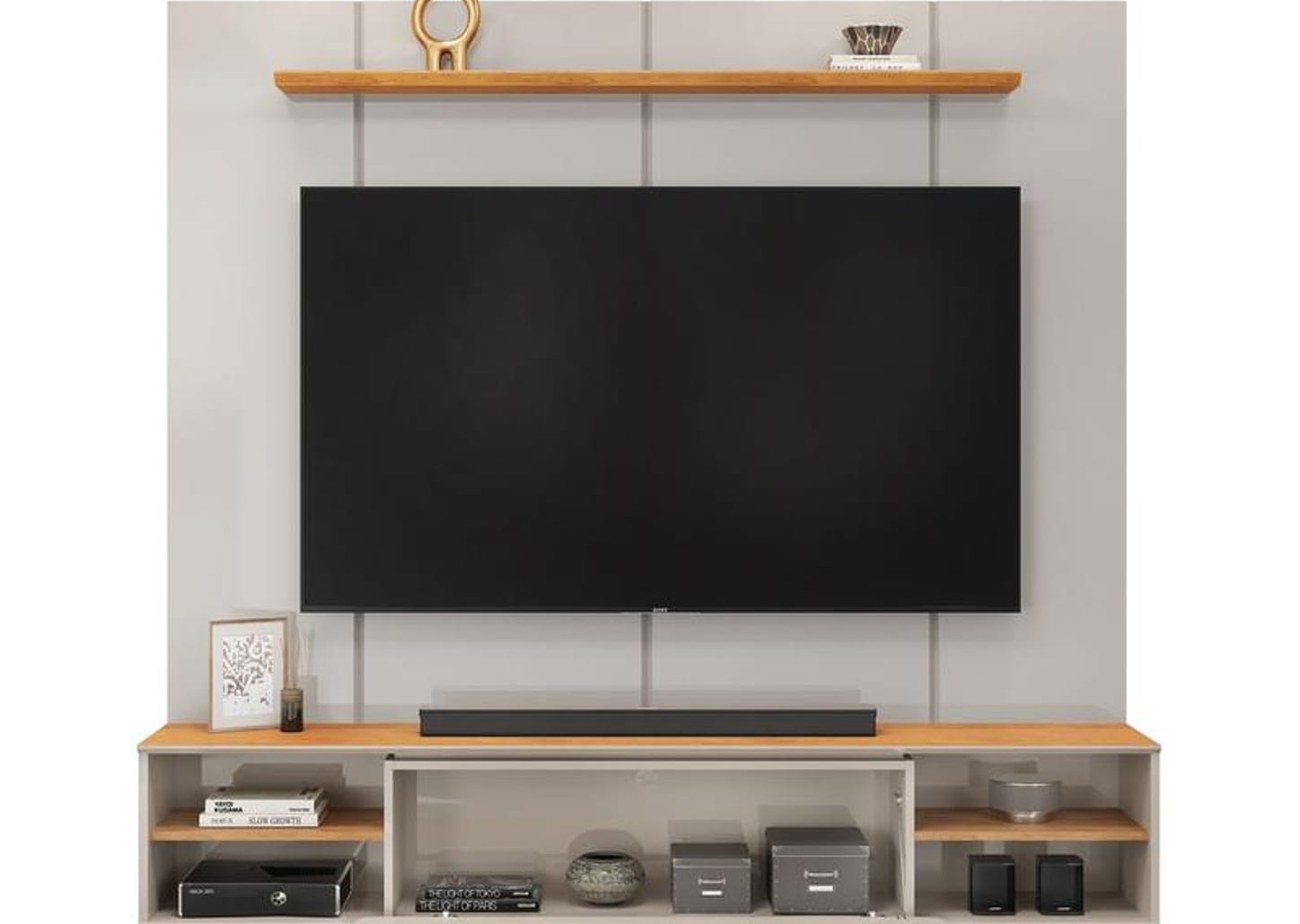 Painel para TV até 70" DJ Móveis Alana