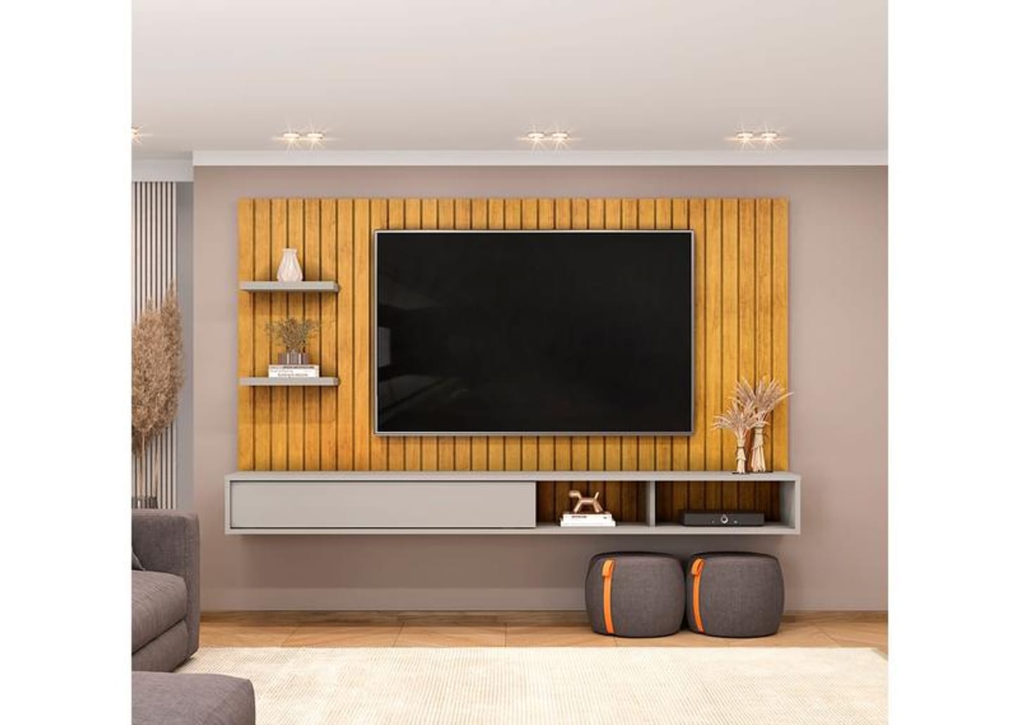 Painel para TV até 60" DJ Móveis Friz