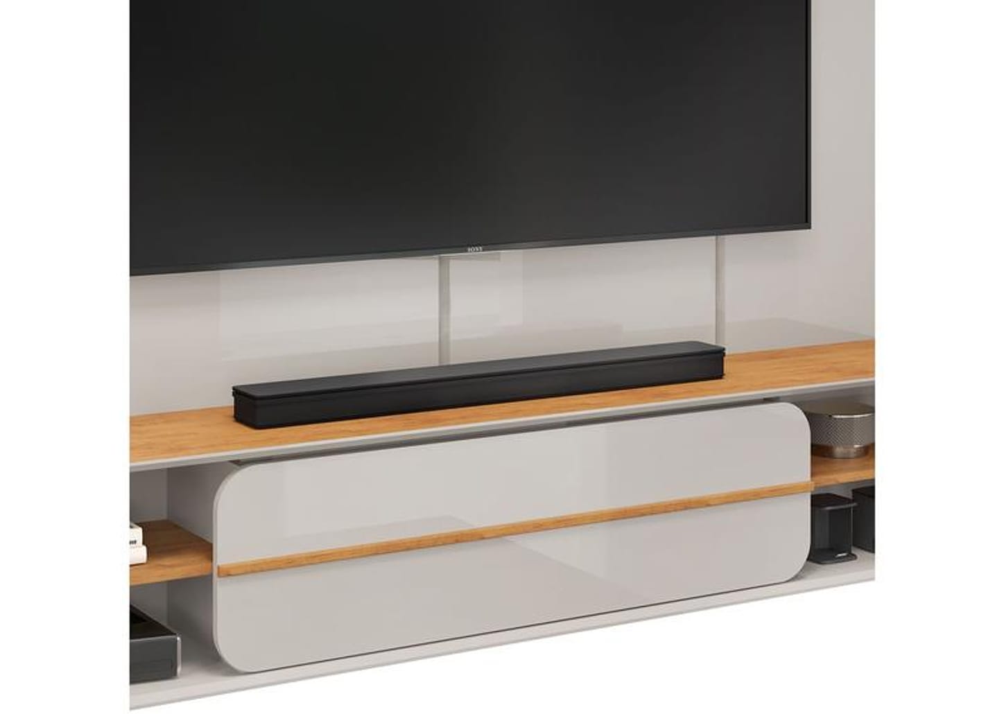 Painel para TV até 70" DJ Móveis Alana