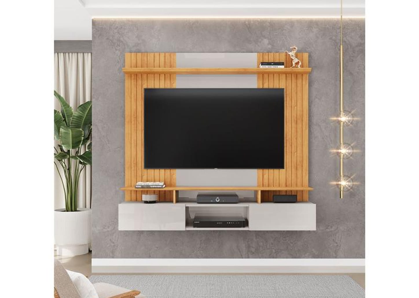 Painel para TV até 65" DJ Móveis Ben