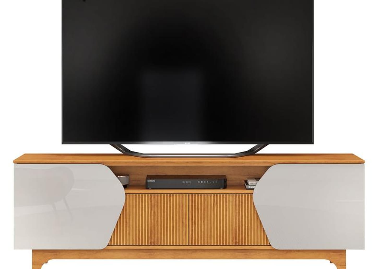 Rack para TV até 75" 4 Portas DJ Móveis Helo