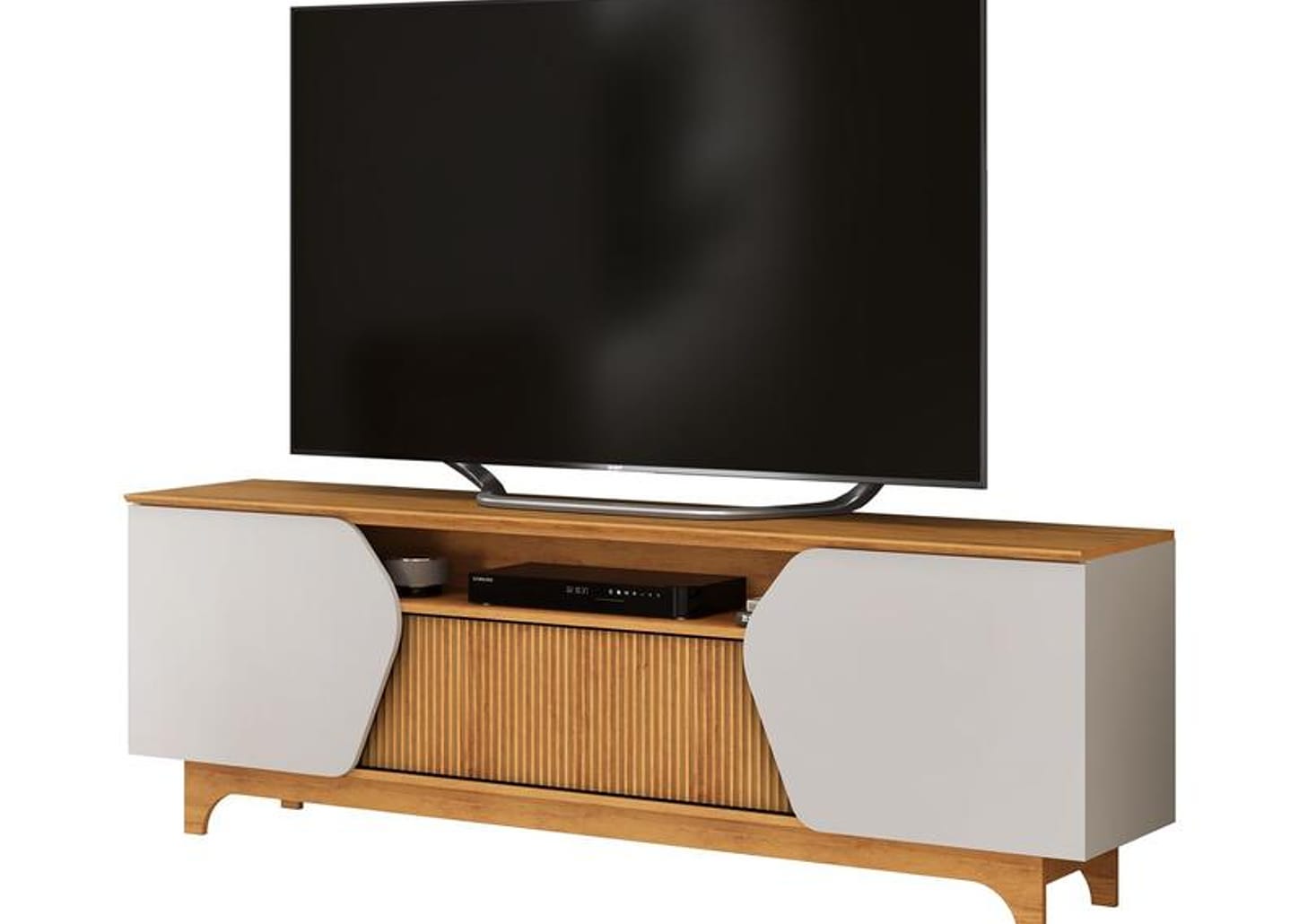 Rack para TV até 75" 4 Portas DJ Móveis Helo