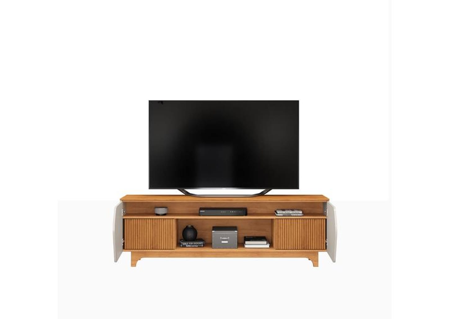 Rack para TV até 75" 4 Portas DJ Móveis Helo