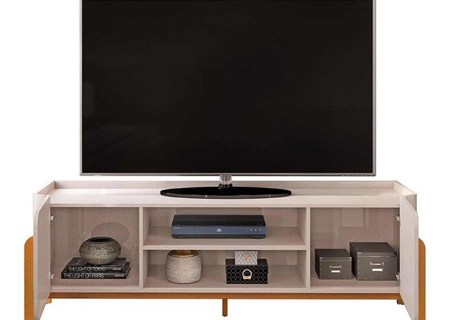 Rack para TV até 65" 2 Portas DJ Móveis Cher