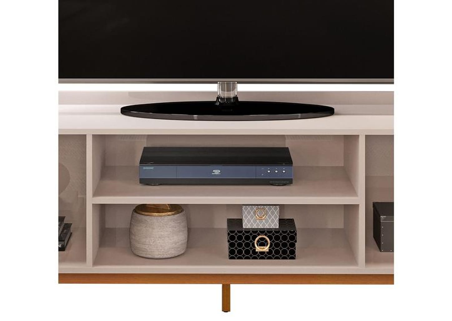 Rack para TV até 65" 2 Portas DJ Móveis Cher