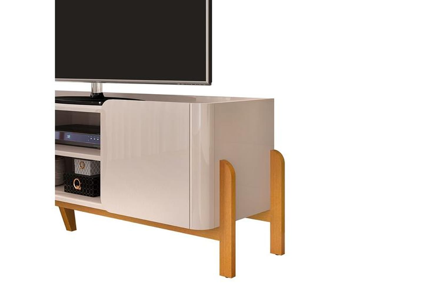 Rack para TV até 65" 2 Portas DJ Móveis Cher