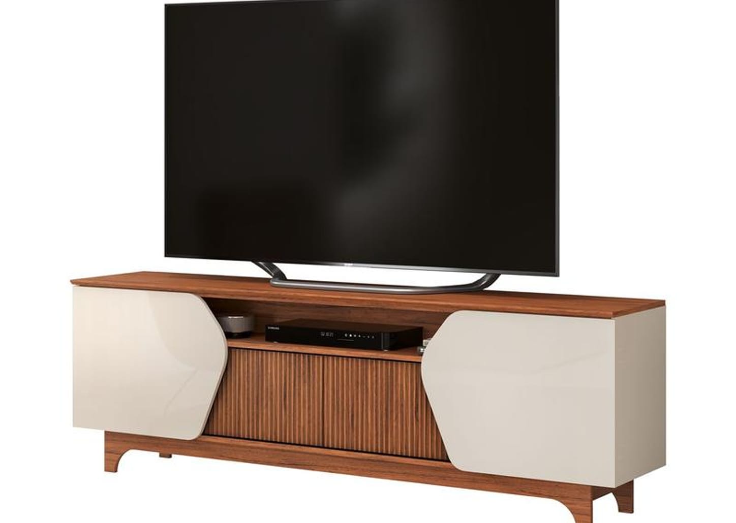 Rack para TV até 75" 4 Portas DJ Móveis Helo