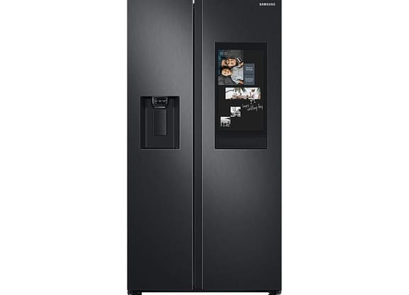 Geladeira/Refrigerador Samsung Smart Side by Side Black Inox 585L Family Hub RS58T5561