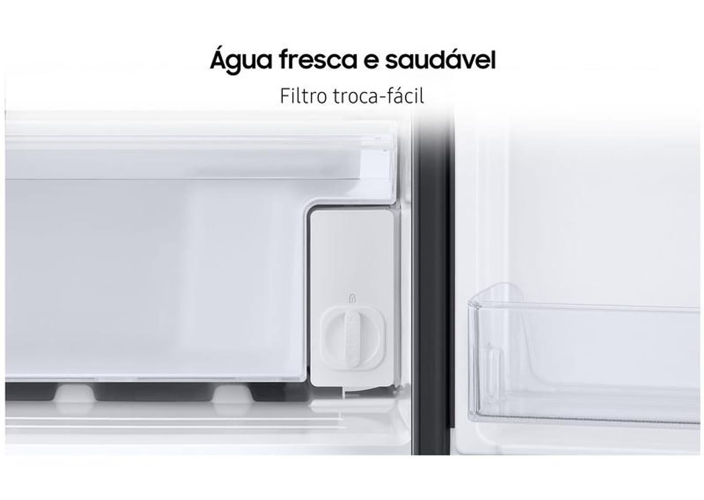 Geladeira/Refrigerador Samsung Smart Side by Side Black Inox 585L Family Hub RS58T5561