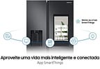 Geladeira/Refrigerador Samsung Smart Side by Side Black Inox 585L Family Hub RS58T5561