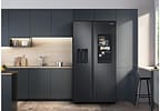 Geladeira/Refrigerador Samsung Smart Side by Side Black Inox 585L Family Hub RS58T5561