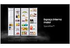 Geladeira/Refrigerador Samsung Smart Side by Side Black Inox 585L Family Hub RS58T5561