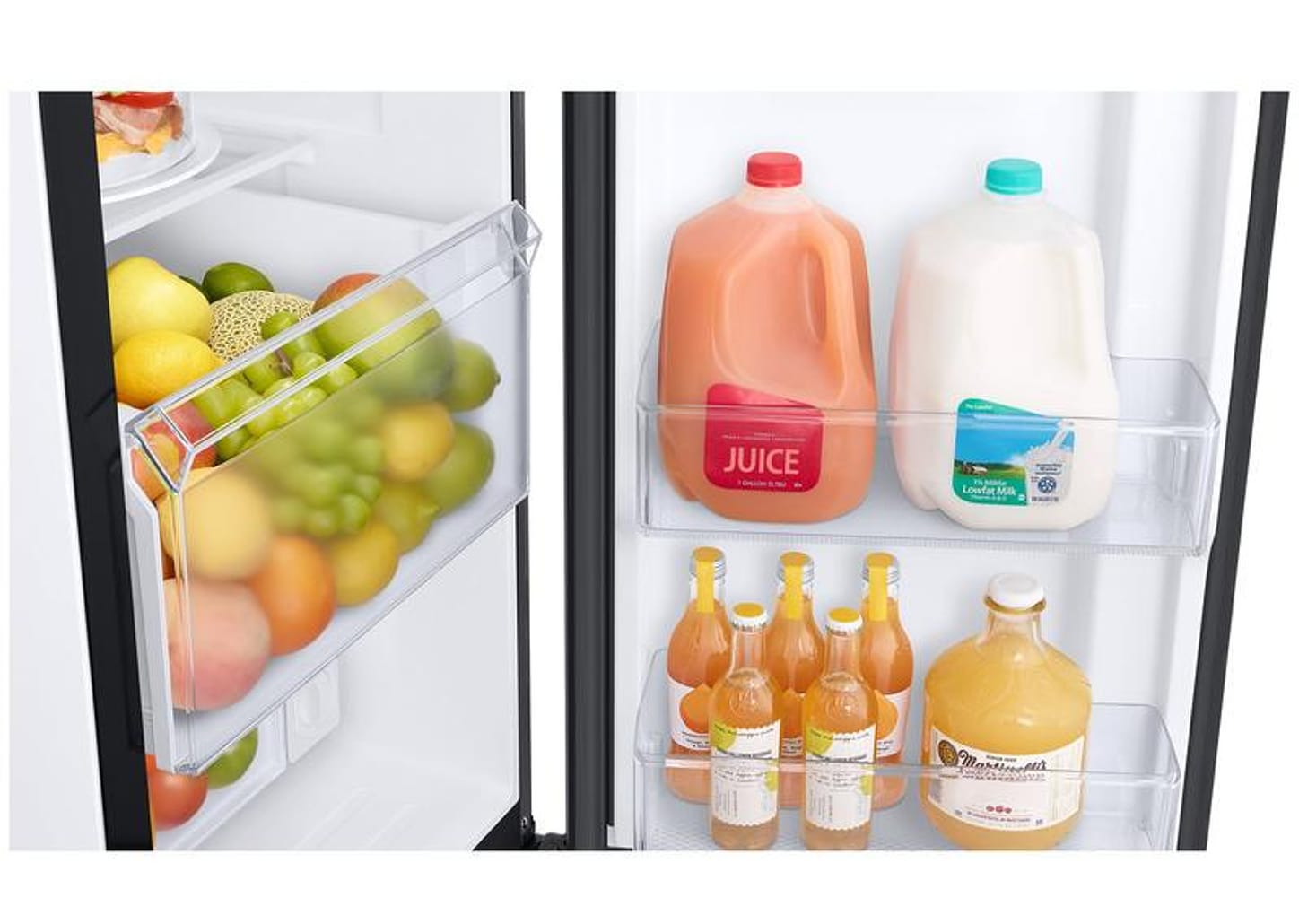 Geladeira/Refrigerador Samsung Smart Side by Side Black Inox 585L Family Hub RS58T5561