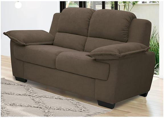Sofá 2 Lugares Suede Carmel Linoforte
