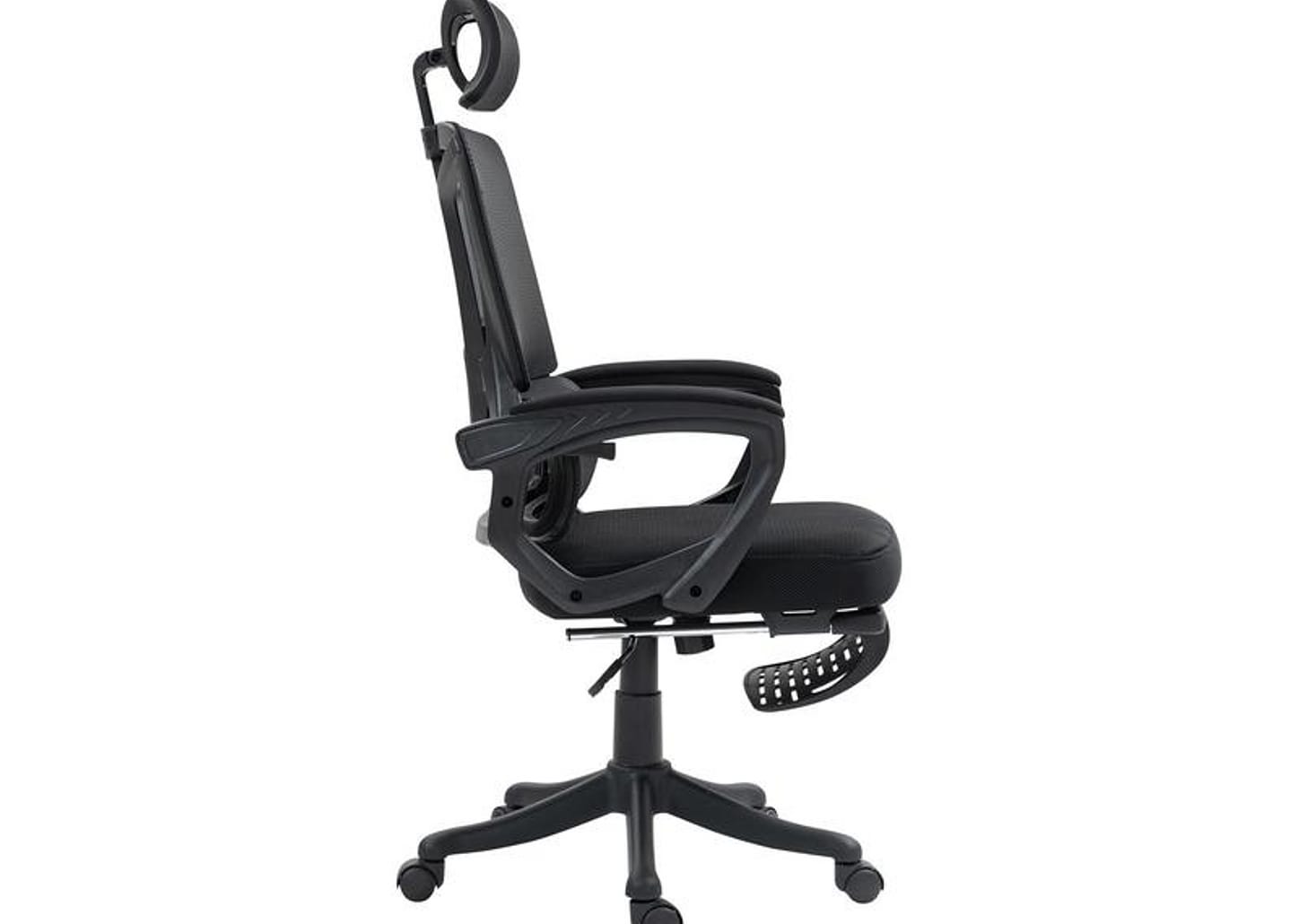 Cadeira de Escritório Presidente Giratória Reclinável Preto PRE-005 Otello