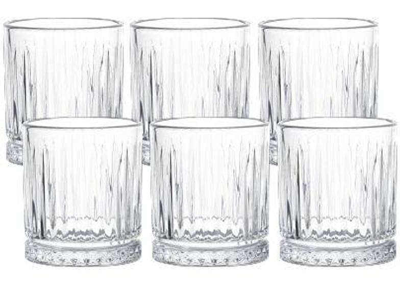 Jogo de Copos de Vidro 360ml 6 Peças Haus Concept Pavillion