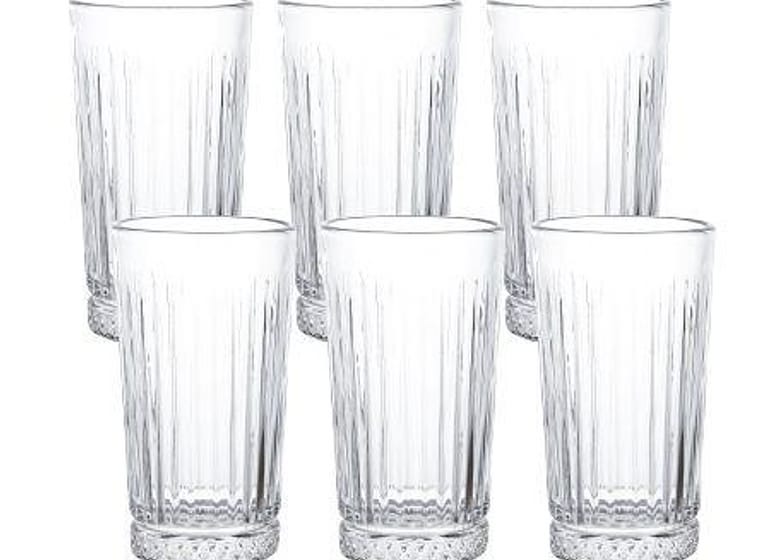 Jogo de Copos de Vidro 440ml 6 Peças Haus Concept Pavillion