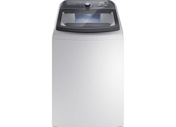 Lavadora de Roupas Electrolux 18kg Cesto Inox 11 Programas de Lavagem Branco Efficient LEE18
