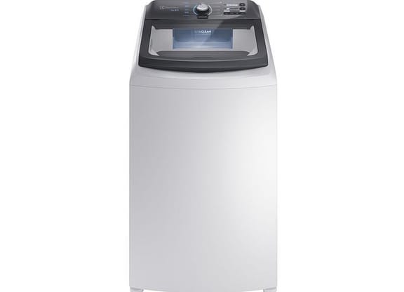 Lavadora de Roupas Electrolux 14,5kg Cesto Inox 11 Programas de Lavagem Branco Efficient LEE15