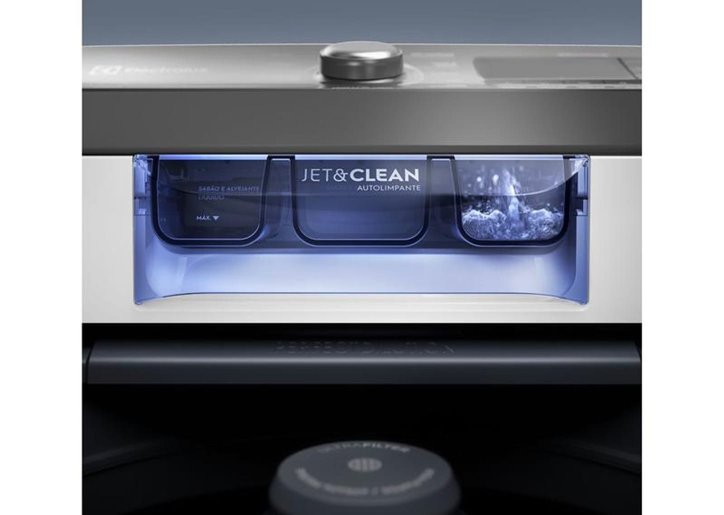 Lavadora de Roupas Electrolux 14,5kg Cesto Inox 11 Programas de Lavagem Branco Efficient LEE15