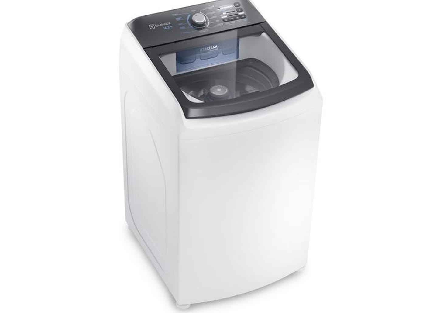 Lavadora de Roupas Electrolux 14,5kg Cesto Inox 11 Programas de Lavagem Branco Efficient LEE15