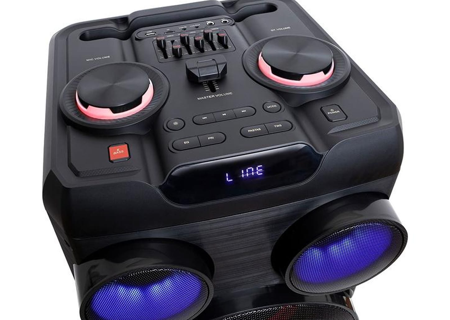 Caixa de Som Torre Polyvox XT-2212T Smart Speaker Bluetooth 2500W