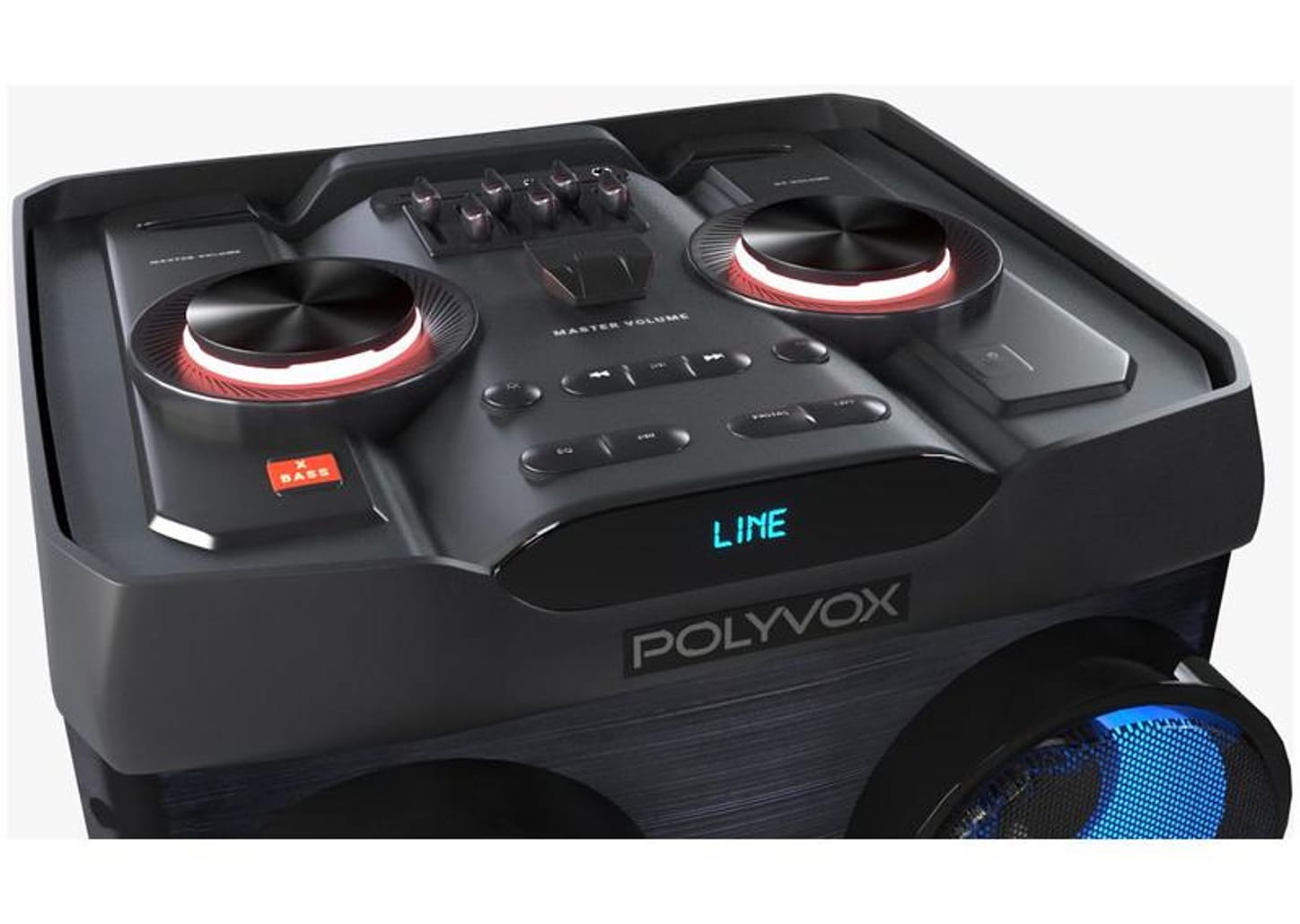 Caixa de Som Torre Polyvox XT-2212T Smart Speaker Bluetooth 2500W