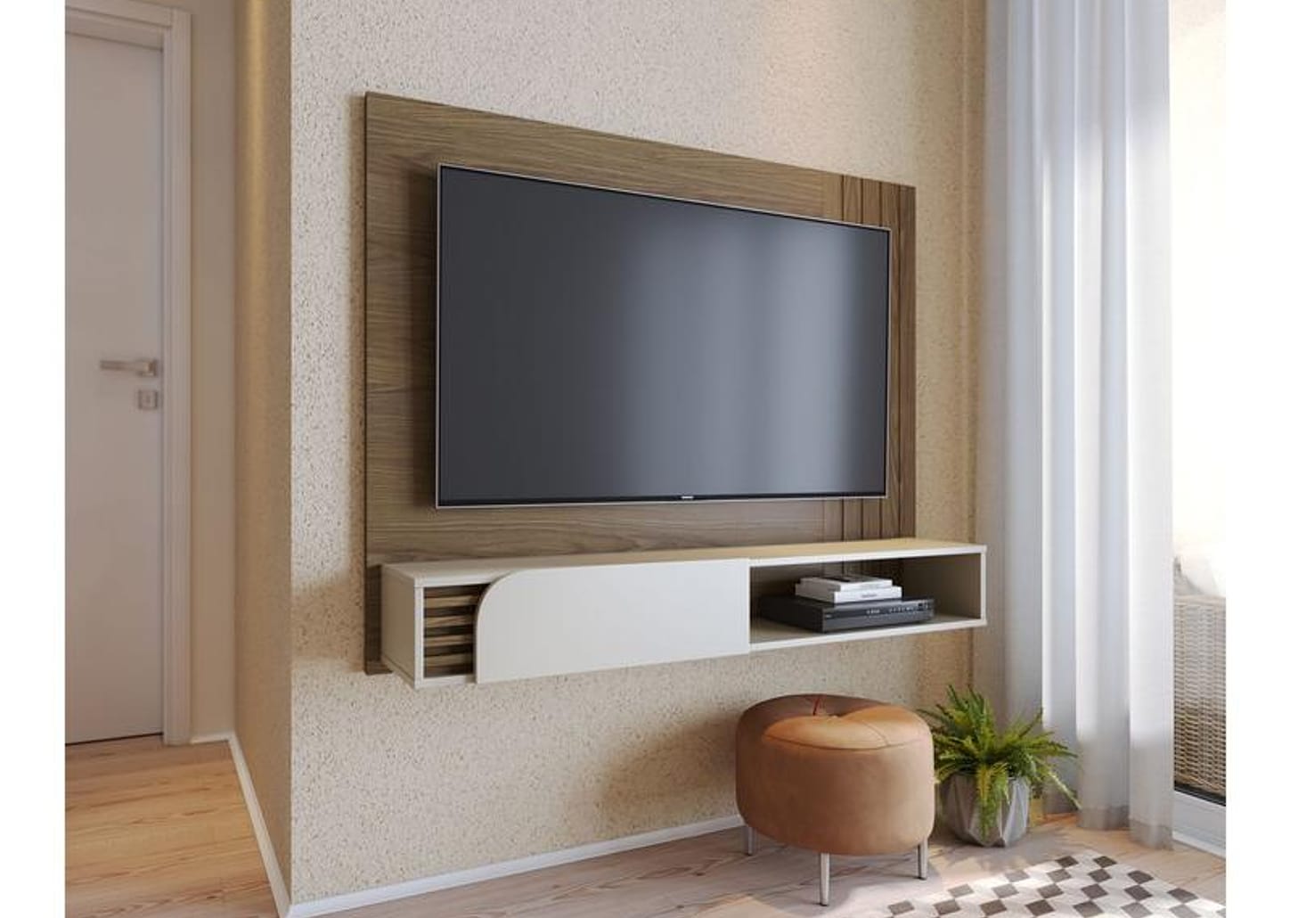 Painel para TV até 60" Colibri Jurerê