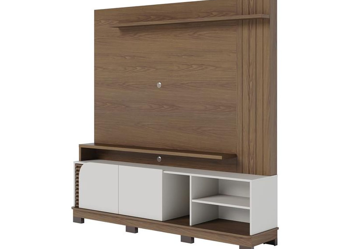 Estante para TV até 75" 2 Portas Colibri Jurerê