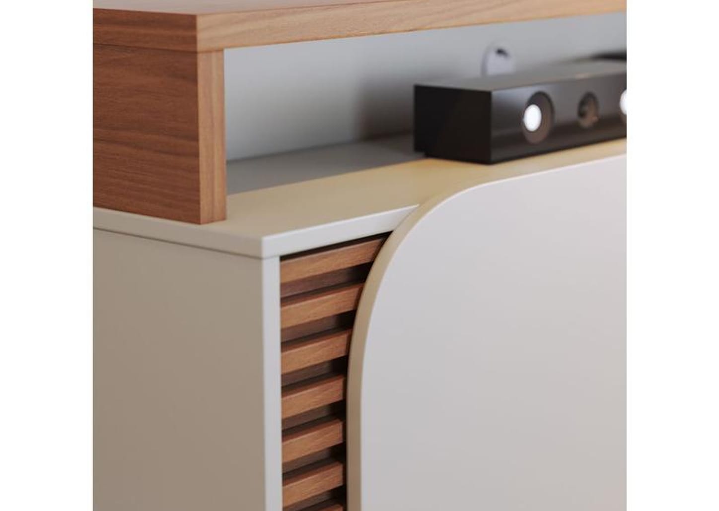 Estante para TV até 65" 2 Portas Colibri Jurerê