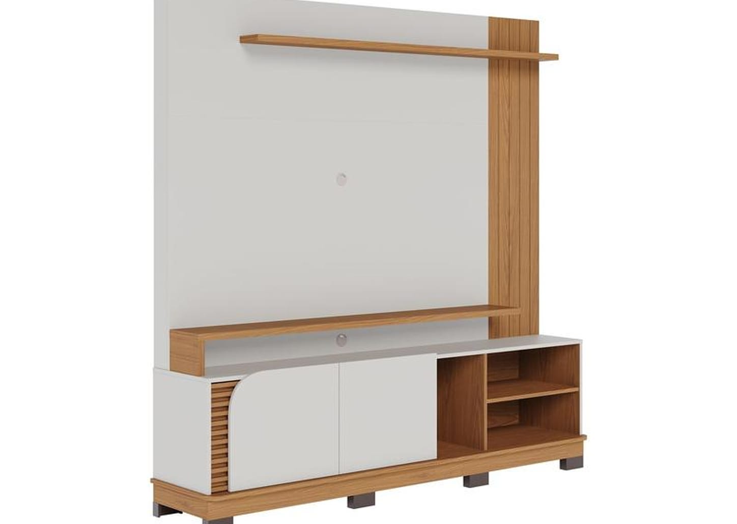 Estante para TV até 75" 2 Portas Colibri Jurerê