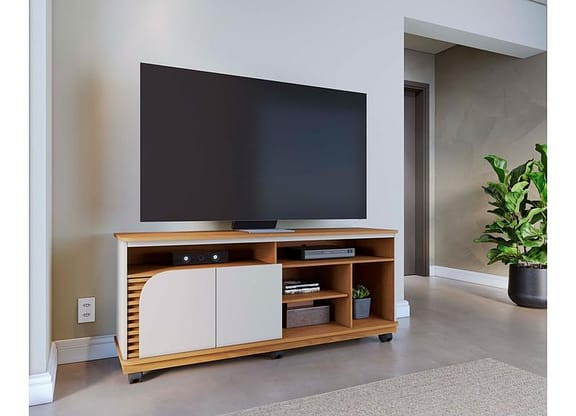 Rack para TV Até 65" 2 Portas Colibri Jurerê