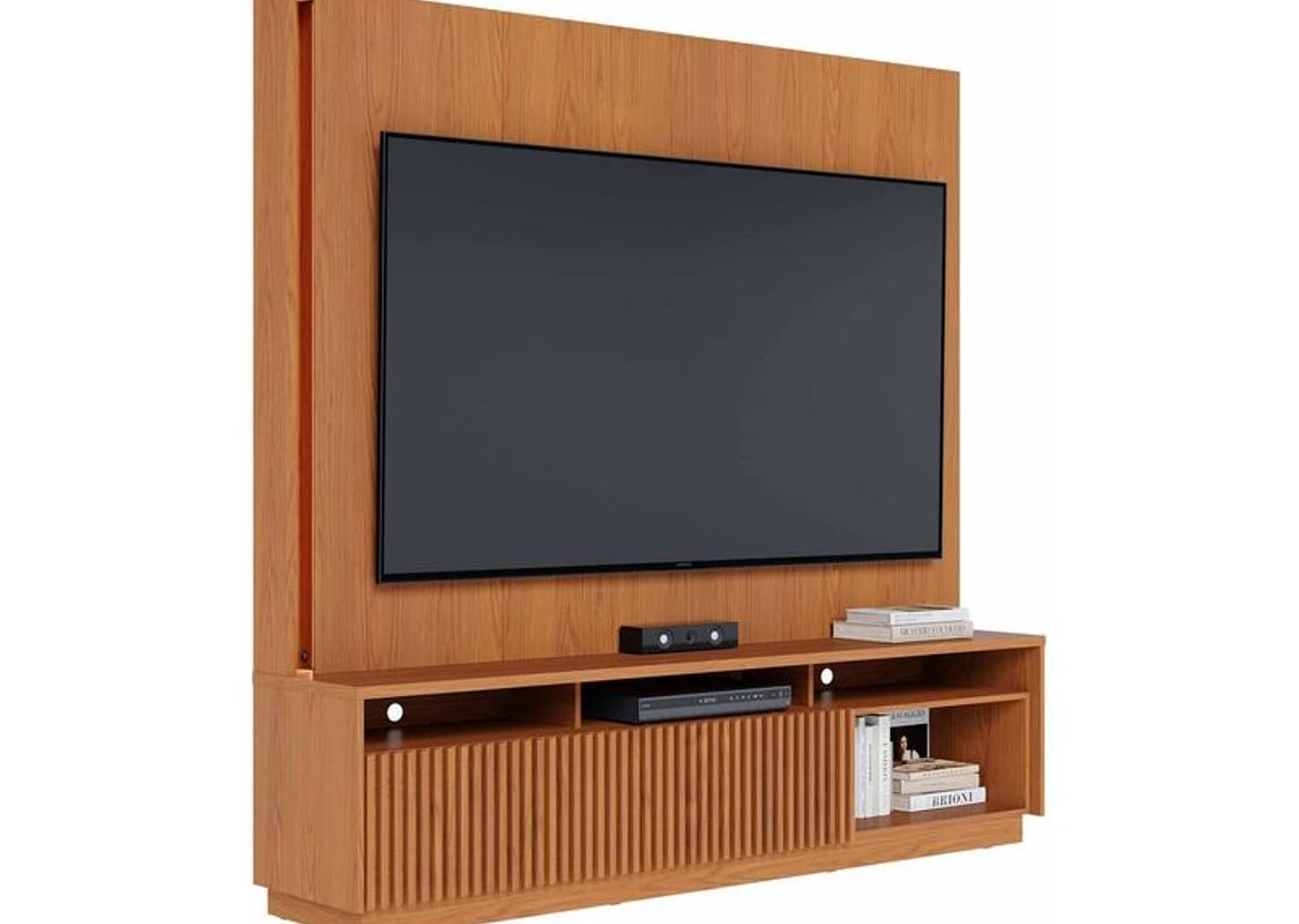 Estante Home para TV até 75" 2 Portas Colibri Jordão