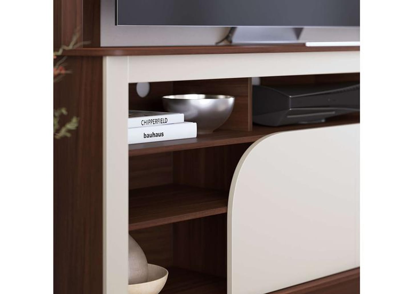 Estante para TV até 65" 2 Portas Colibri Belaya