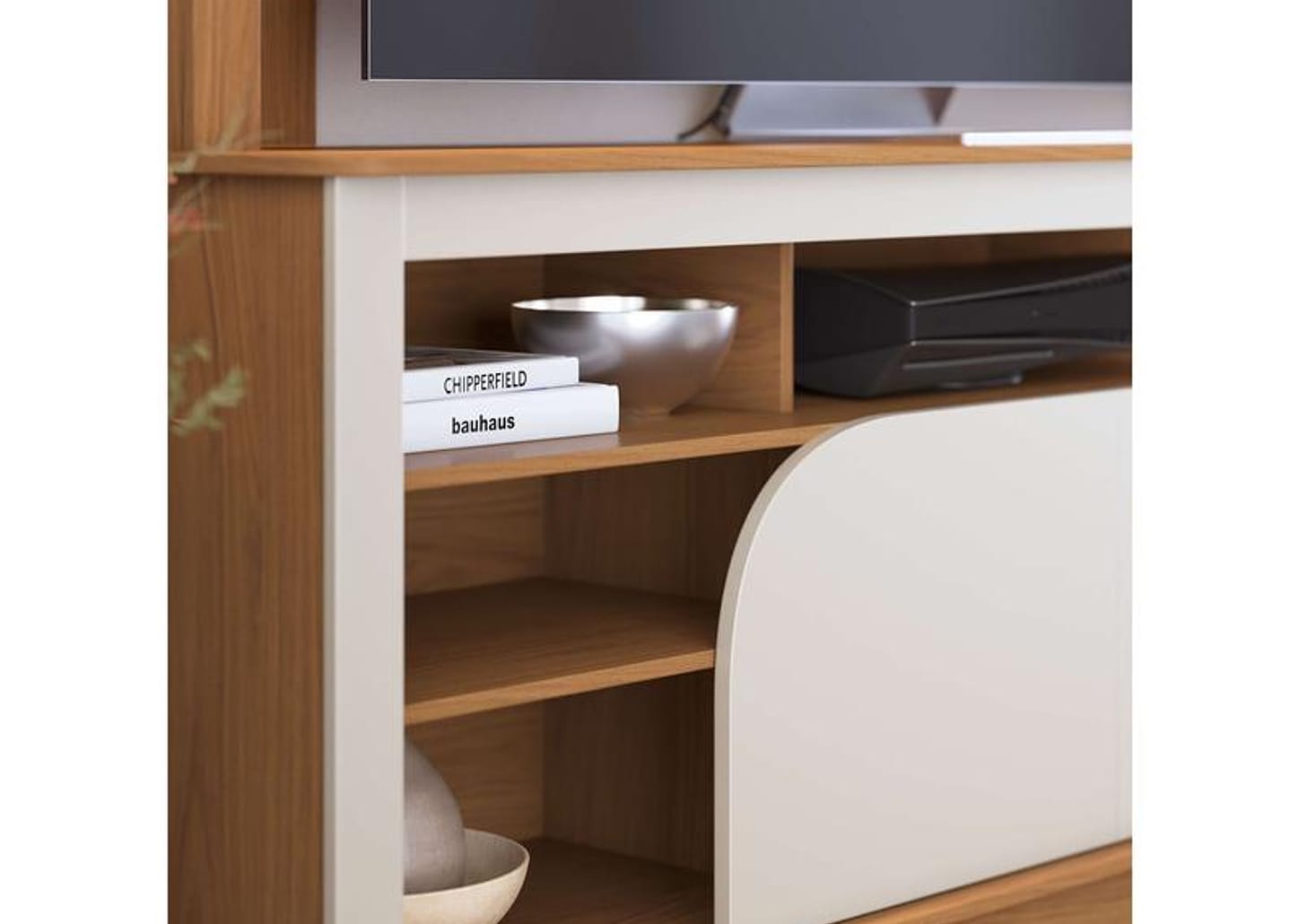 Estante para TV até 65" 2 Portas Colibri Belaya