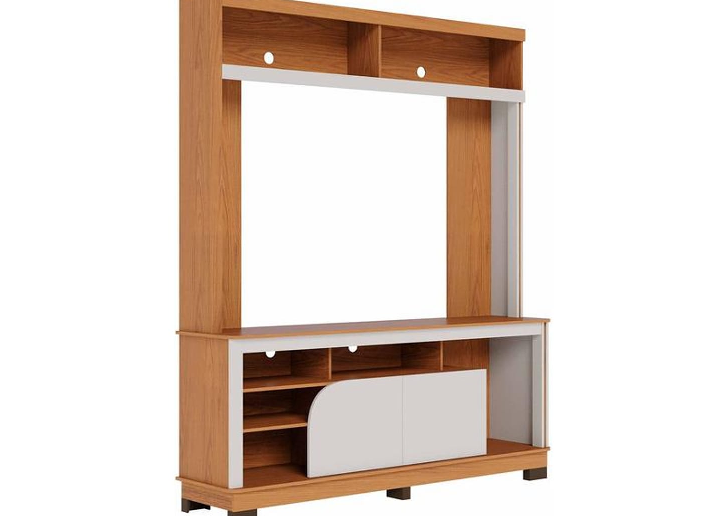 Estante para TV até 65" 2 Portas Colibri Belaya