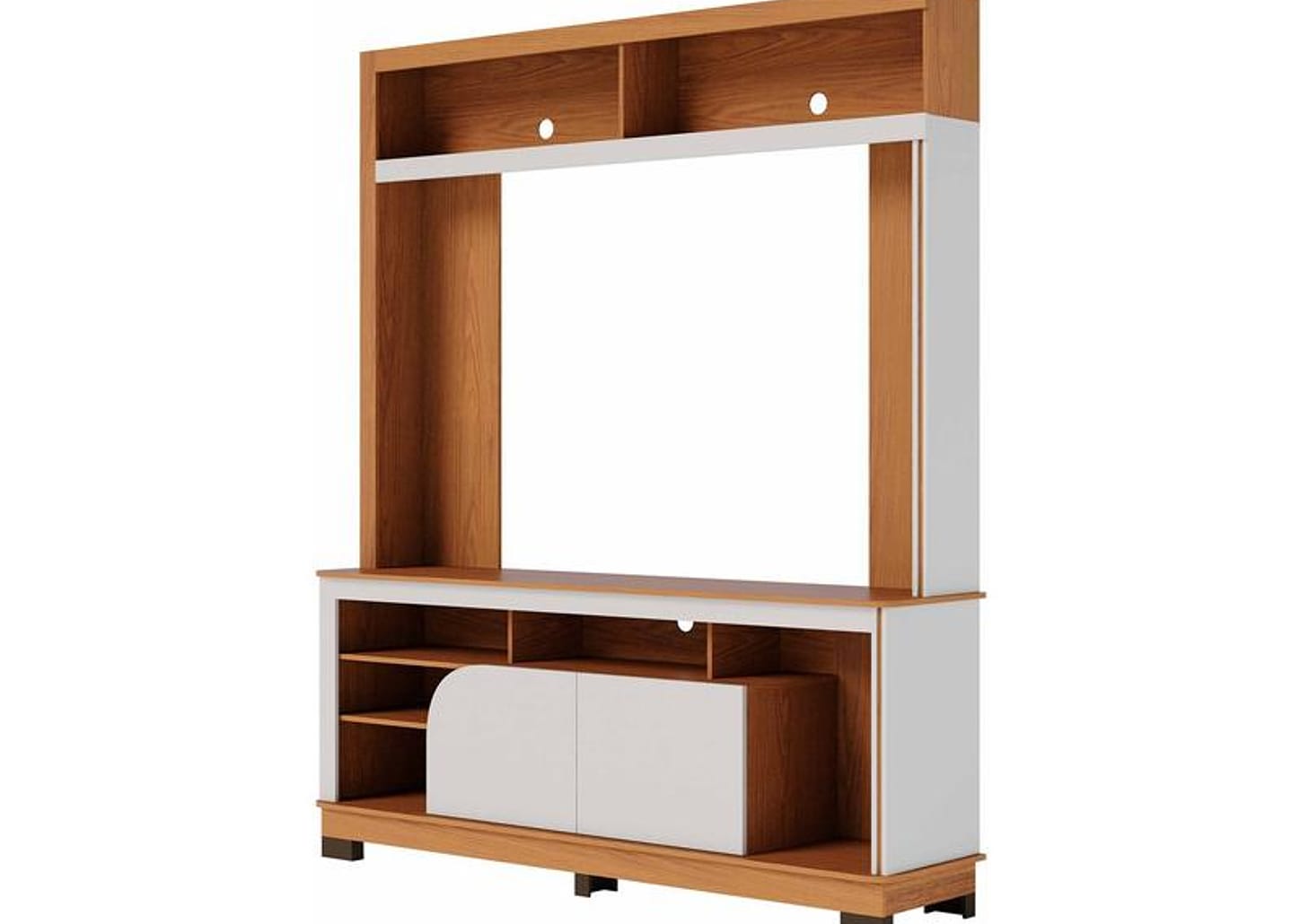 Estante para TV até 65" 2 Portas Colibri Belaya