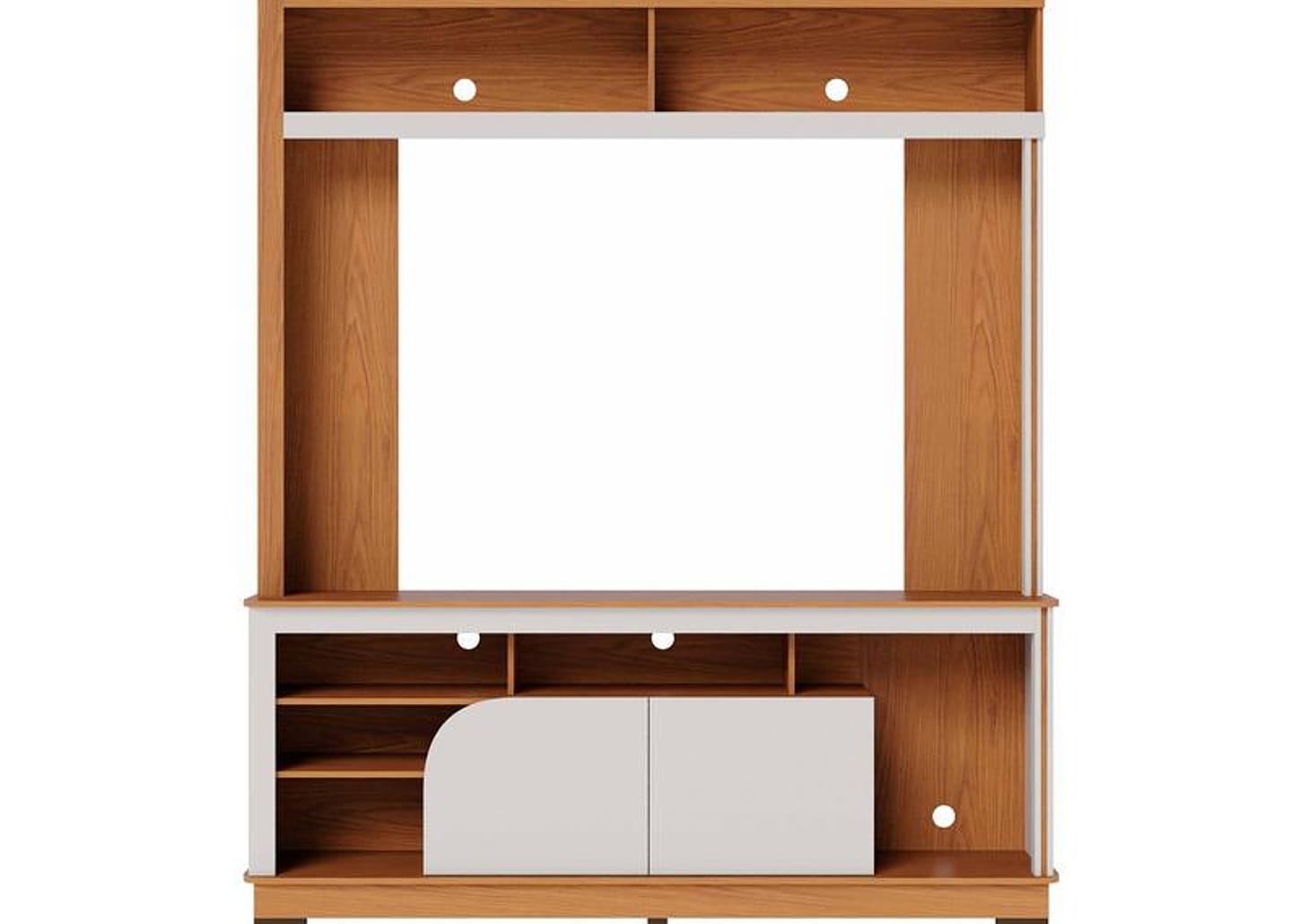 Estante para TV até 65" 2 Portas Colibri Belaya