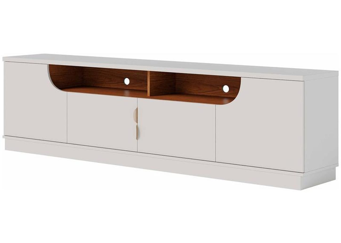 Rack para TV Até 75" 4 Portas Colibri Santorini