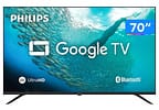 Smart TV 70" Philips 4K UHD DLED 70PUG7019/78 Google TV Quad Core Google Assistente 3 HDMI