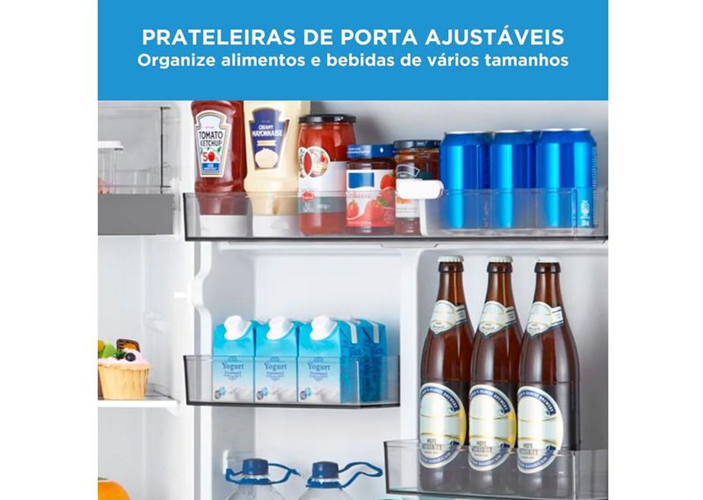 Geladeira/Refrigerador Midea Frost Free Duplex Branca 473L MD-RT611EVK013 Inverter